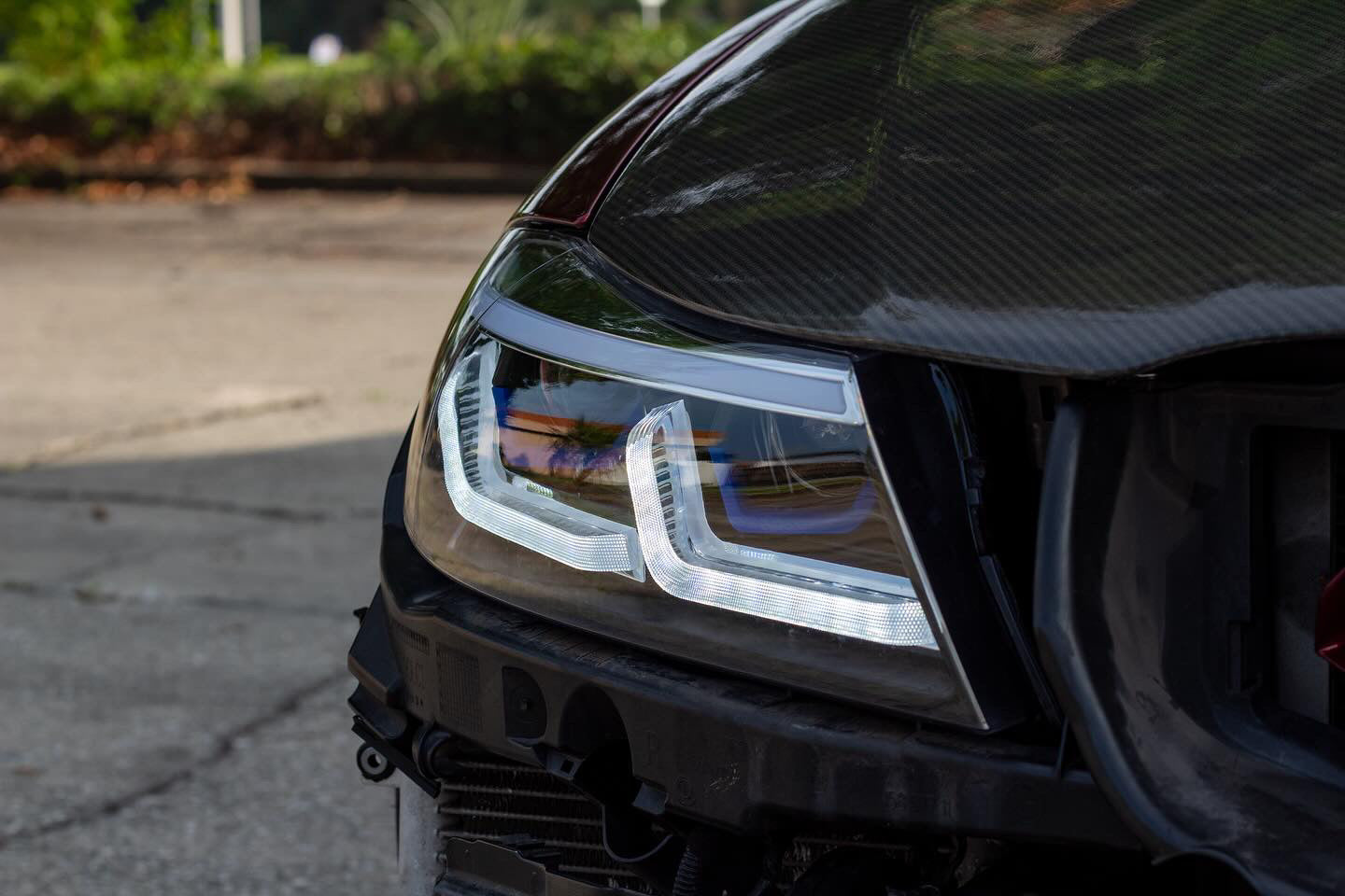 F90 Style LED Headlights for 06-11 BMW E90/E91 3-series