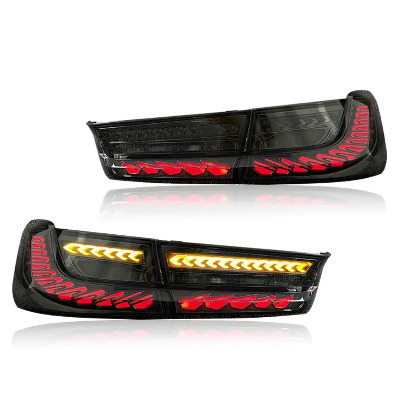 OLED Smoked GTS Tail Lights V2 - BMW G80 M3 & G20 3-series