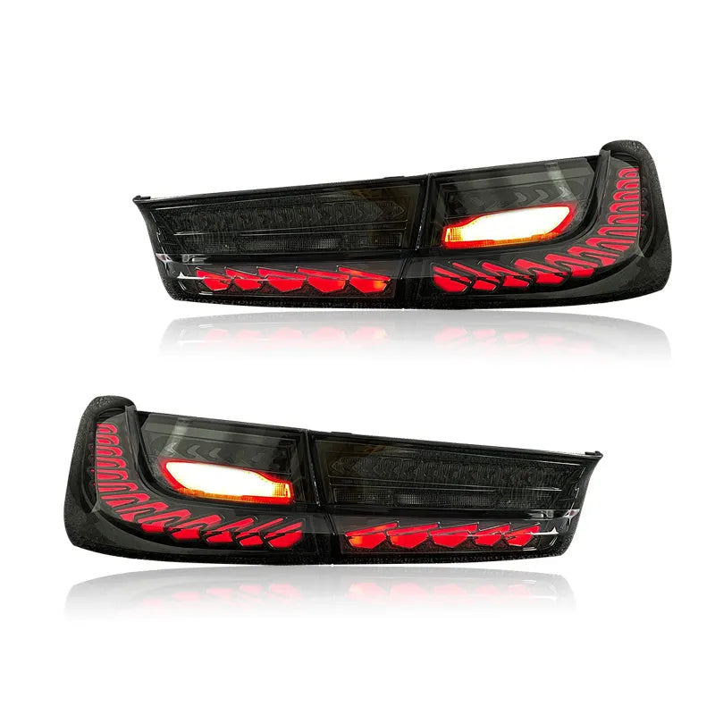 OLED Smoked GTS Tail Lights V2 - BMW G80 M3 & G20 3-series