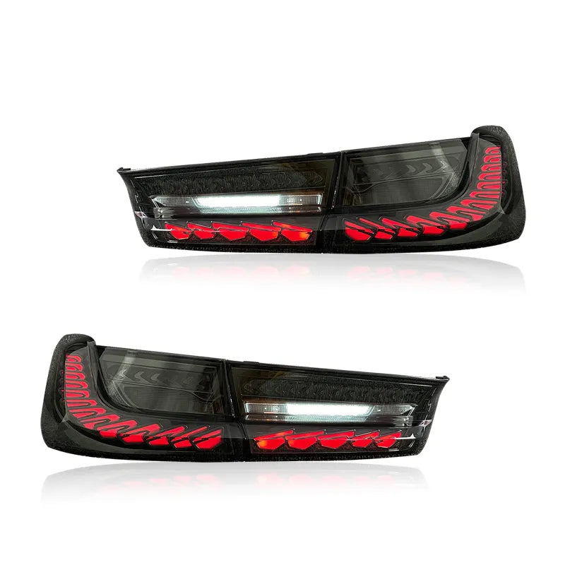 OLED Smoked GTS Tail Lights V2 - BMW G80 M3 & G20 3-series