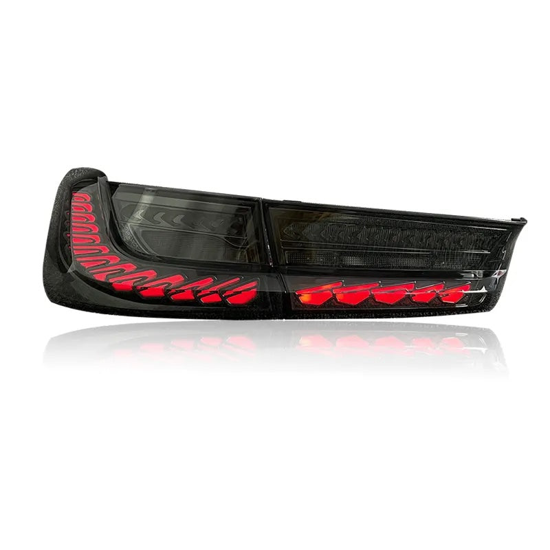 OLED Smoked GTS Tail Lights V2 - BMW G80 M3 & G20 3-series