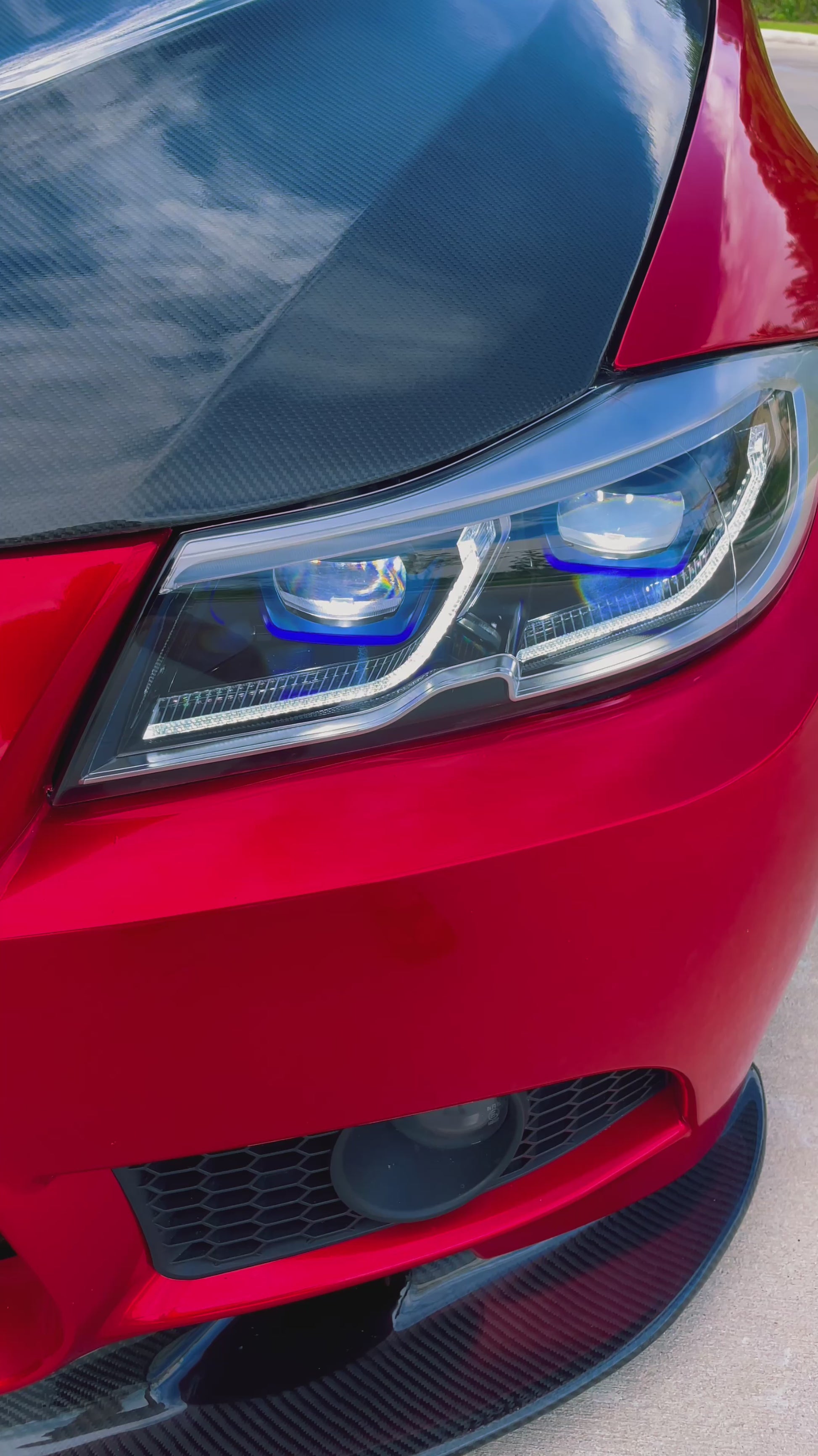 G Series Laser Style V3 LED Headlights for 06-11 BMW E90 / E91 3-series