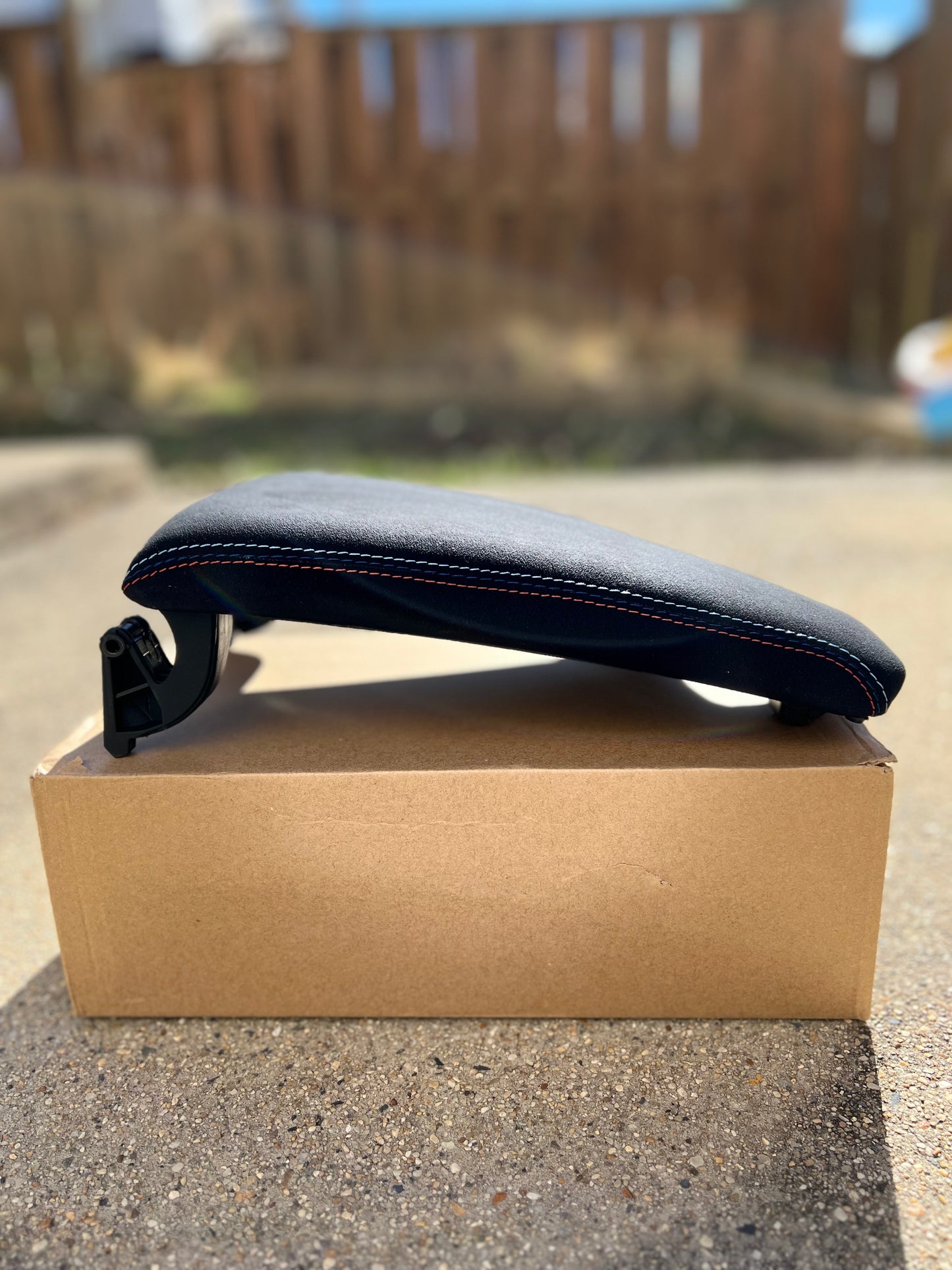 Alcantara Center Console Armrest for BMW E90/E91/E92/E93 3-series