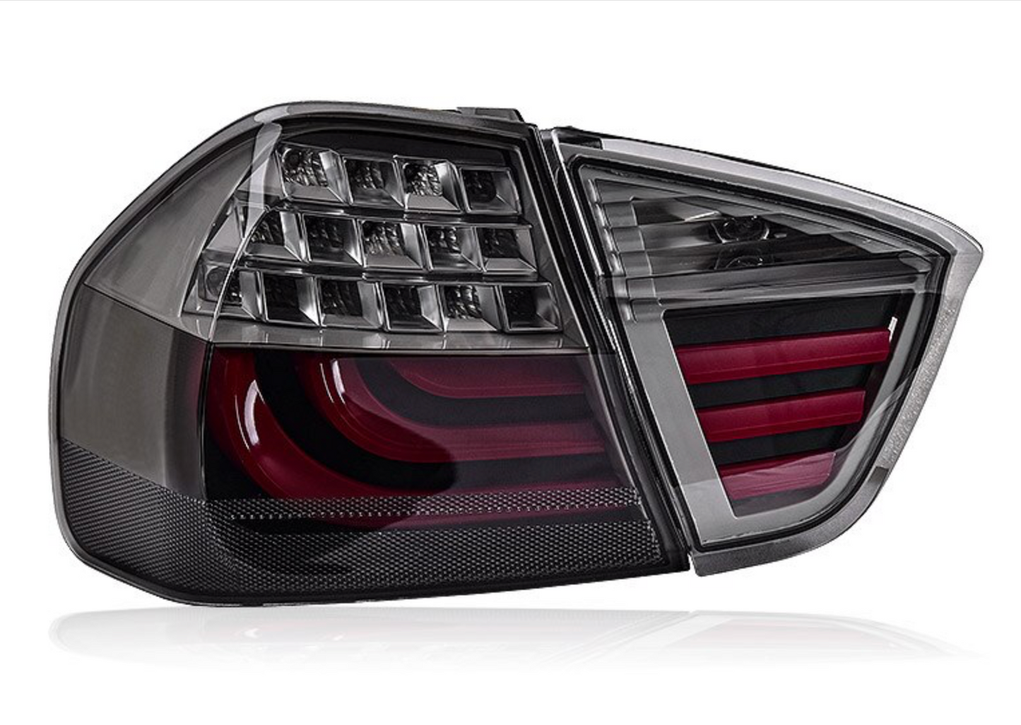 LED Tail Light Upgrade w/ Start Up Sequence for BMW E90 Pre-LCI 3-series and M3 (2006-2008)