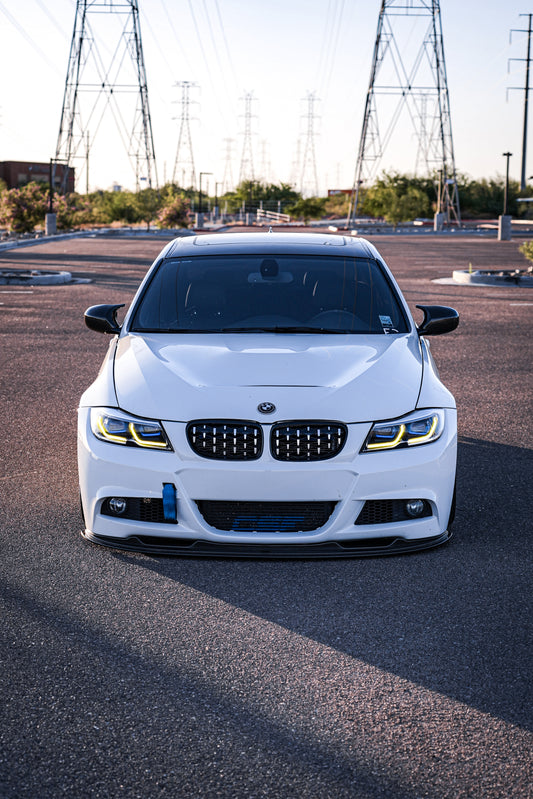 G Series Laser Style V3 Switchback Dual Color LED Headlights for 06-11 BMW E90 / E91 3-series
