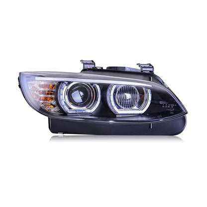 DTM Angel Eye Projector Headlights for 06-13 BMW E92 M3 & 3-series