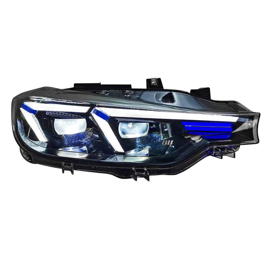 G2X Style LED Angel Eye Projector Headlights w/ Sequential Turn Signals for BMW F30 3-series