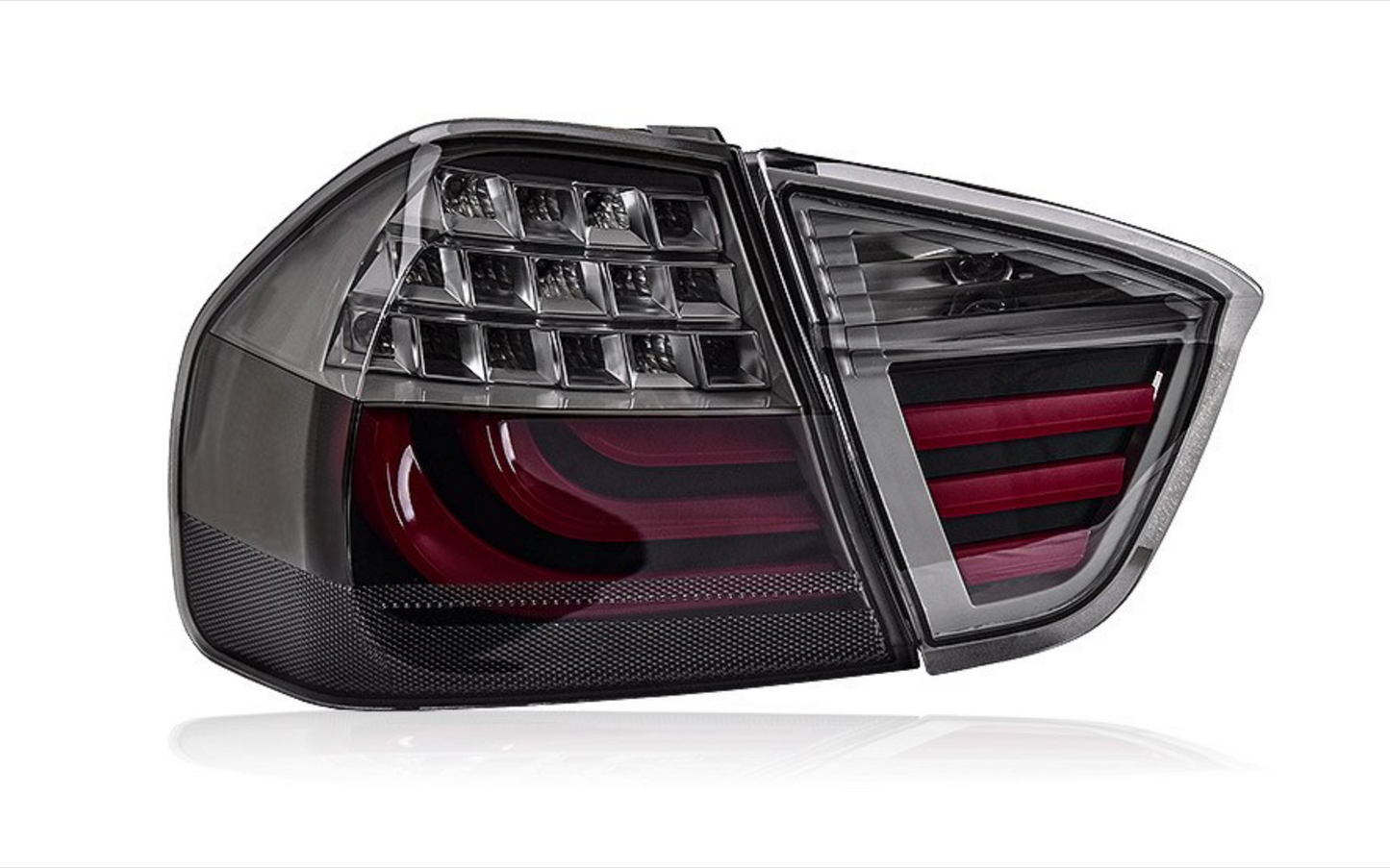 LED Euro Tail Light Upgrade w/ Start Up Sequence for BMW E90 Pre-LCI 3-series and M3 (2006-2008)
